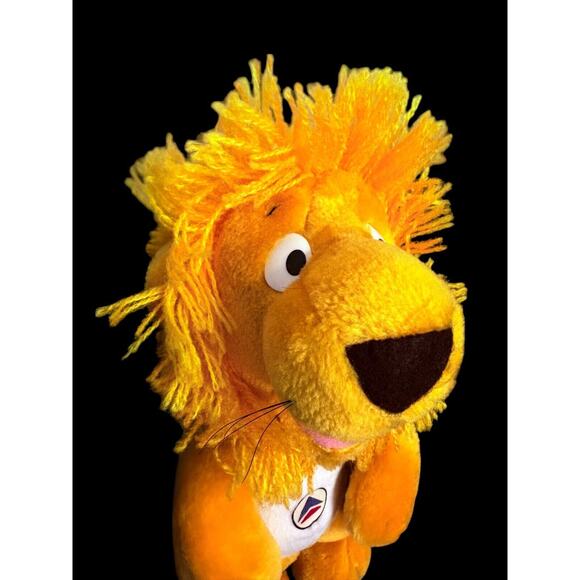 VTG Dusty the Air Lion Delta Airlines Plush Stuffed Animal Robert Hersch Promo - Picture 2 of 12